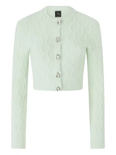 PINKO DIXIE GIRL BUTTONED CARDIGAN