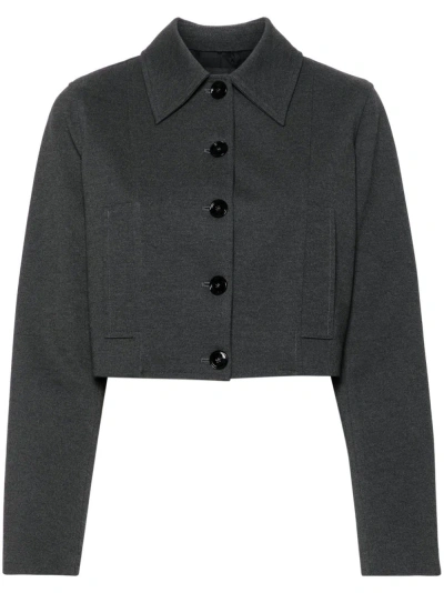 PINKO SINGLE-BREASTED CROPPED JACKET
