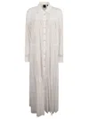 Pinko Dolce Vita Shirt Dress In White