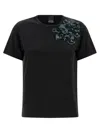 Pinko Dominga T-shirt In Black