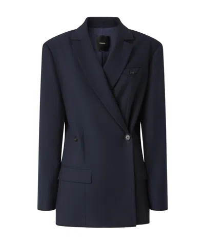 PINKO PINKO DOUBLE-BREASTED TAILORED BLAZER