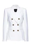 Pinko Tailored Jackets Gold Buttons In White