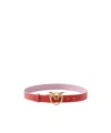 Pinko Double-face Belt With Love Birds Buckle, 3 Cm