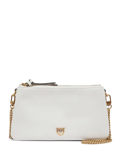 Pinko Double Mini Bag In White