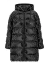 Pinko Burro Down Jacket In Black