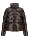 Pinko Down Jacket In Brown