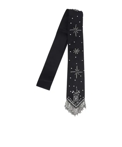 Pinko Dracena Tie In Black