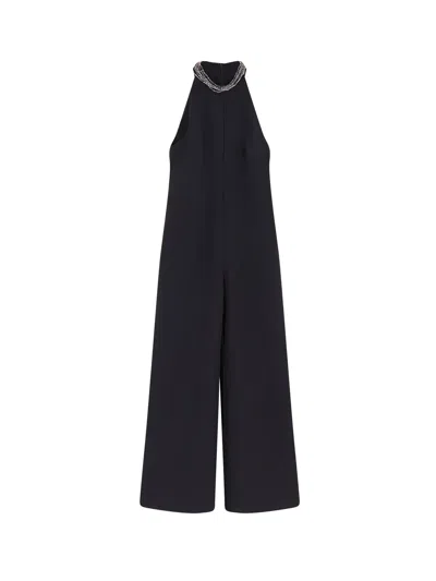 Pinko Dragon Fruit Jumpsuit In Black