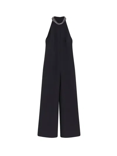 Pinko Dragon Fruit Jumpsuit In Black