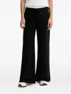 Pinko Drawstring Track Pants In Black