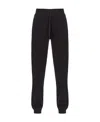 Pinko Trousers With Drawstring Waist And Elasticated Cuffs In Black