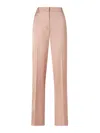 Pinko Elegant Satin Trousers For Ceremonies