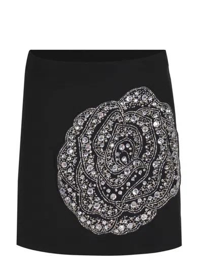 Pinko Dress Made Of Viscose Blend In Black