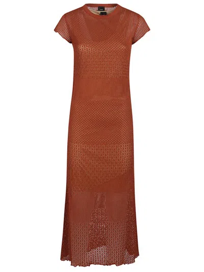Pinko Dress In Brown