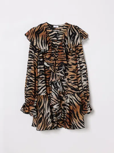 Pinko Dress  Kids Colour Brown