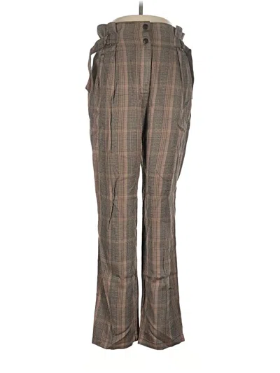 Pre-owned Pinko Dress Pants In Brown