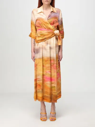 PINKO DRESS PINKO WOMAN COLOR BEIGE,425465022