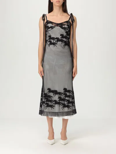 PINKO DRESS PINKO WOMAN COLOR BLACK,G96047002