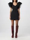 Pinko Dress  Woman Color Black In Black