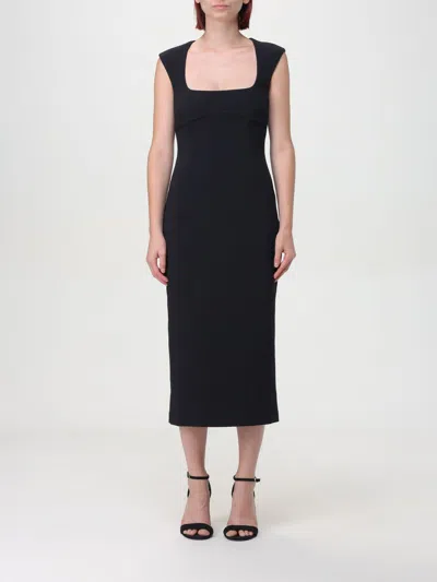 Pinko Valensole Dress In Crepe With Zip In Black