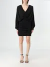 Pinko Dress  Woman Color Black In Schwarz