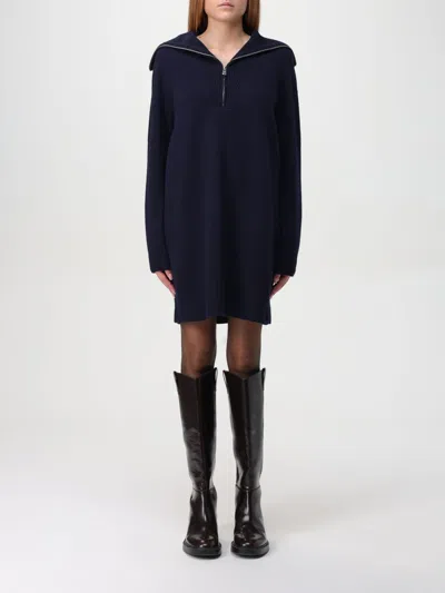 Pinko Dress  Woman Color Blue In 蓝色