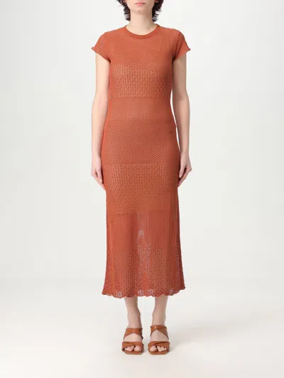 Pinko Dress  Woman Color Brown