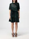 Pinko Bayonne Dress In Grün