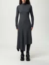 Pinko Dress  Woman Color Grey In Gray