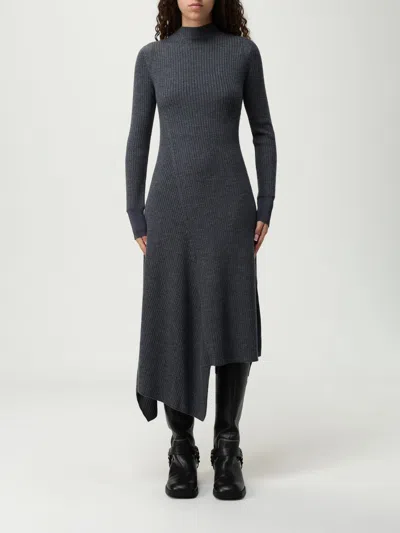Pinko Dress  Woman Color Grey In Gray