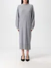 Pinko Dress  Woman Color Grey In Gray