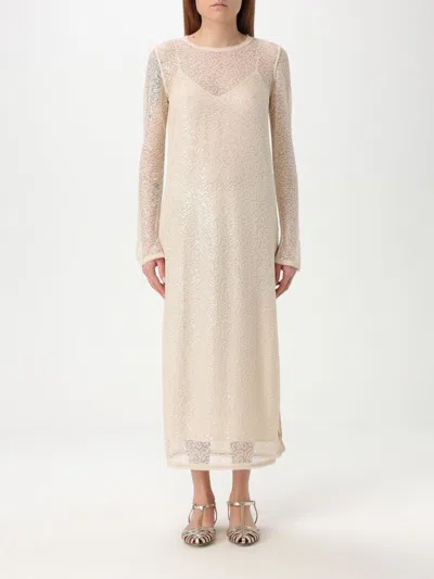 PINKO DRESS PINKO WOMAN COLOR SAND,G67189054