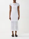 Pinko Dress  Woman Color White In White