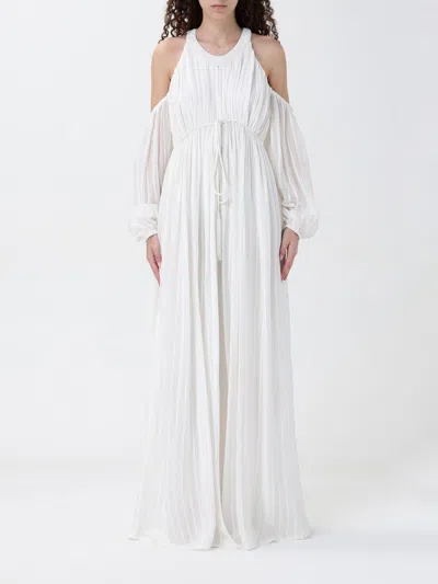 Pinko Dress  Woman Color White In White