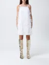 Pinko Dress  Woman Color White In White