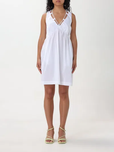 PINKO DRESS PINKO WOMAN COLOR WHITE,F53852001