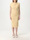Pinko Dress  Woman Color Yellow In Yellow