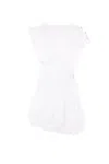 Pinko Asymmetric Hem Belted Waist Mini Dress