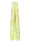 Pinko Zigolo Dress In Green