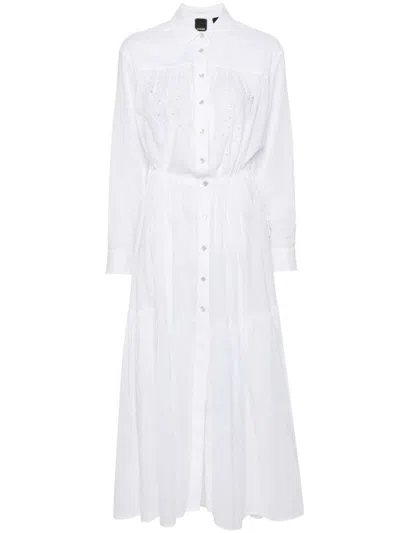 Pinko Dresses In Bianco Biancaneve