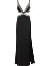 Pinko Black Muller Dress In Black