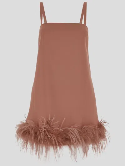 Pinko Dresses In Brown