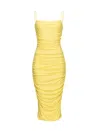 Shop Pinko Dresses In Giallo Ranuncolo