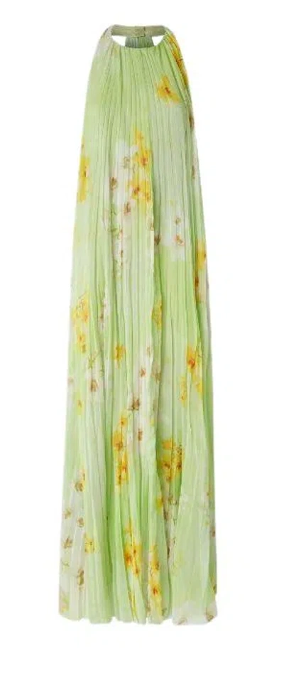 Pinko Polyester Clothing Dress In Green