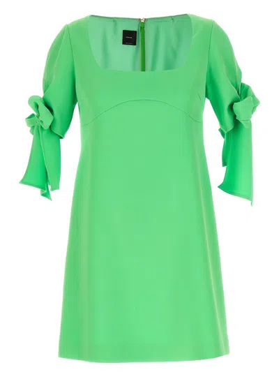 Pinko Verdicchio Dress In Green