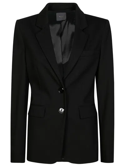 Pinko Duo-button Mini Jacket In Black