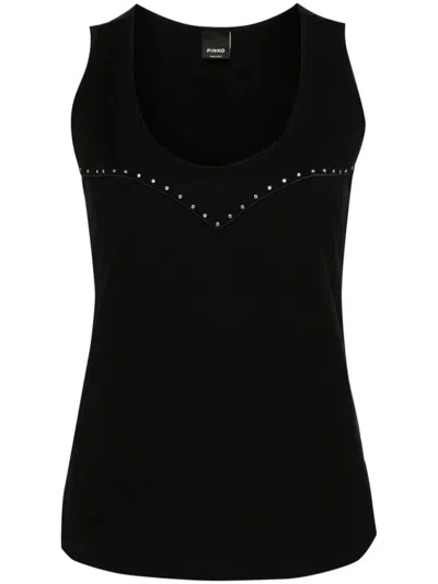 Pinko `duplicity` Tank Top In Black  