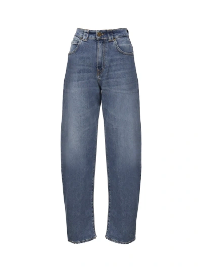 Pinko Egg-fit Jeans In Blue