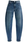Pinko Egg Fit Jeans For In Lavaggio Vintage Medio Scuro (blue)