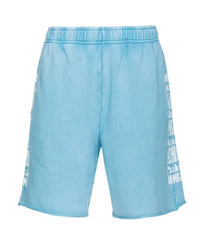 PINKO PINKO LIBREVILLE RAW-CUT HEM TRACK SHORTS